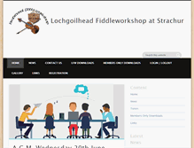 Tablet Screenshot of fiddleworkshop.co.uk